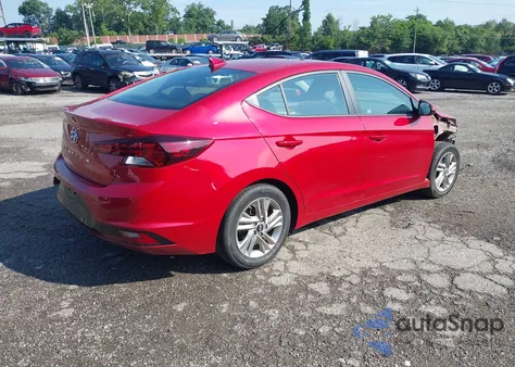 2019 Hyundai Elantra Sel from USA, damaged, VIN 5NPD84LF1KH450277